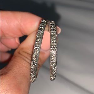 Lois Hill hoop earring